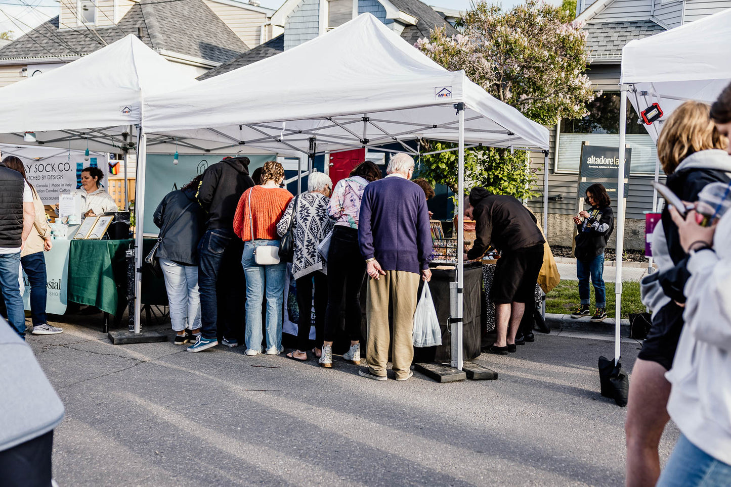 Marda Loop Night Market 10x10 Pop Up Tent rental